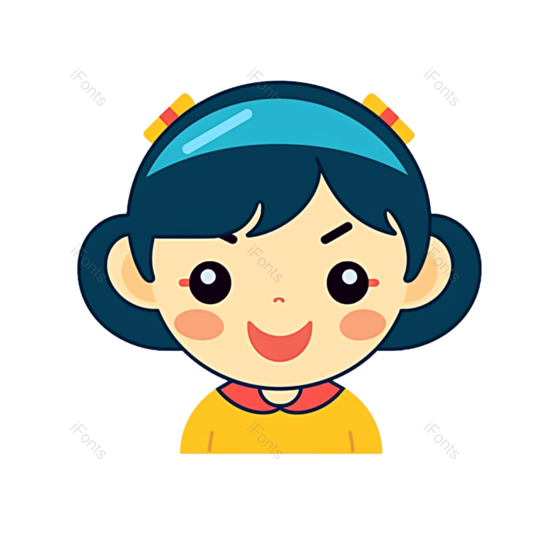 儿童节图片,卡通元素,卡通人物PNG,卡通头像免抠素材